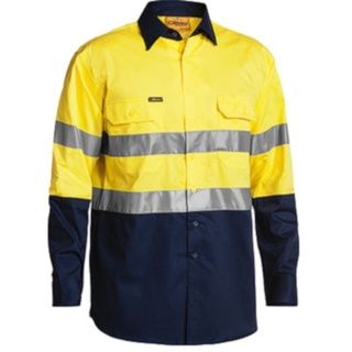 WORKWEAR, SAFETY & CORPORATE CLOTHING SPECIALISTS 3M TAPED COOL LIGHTWEIGHT HI VIS SHIRT - LONG SLEEVE