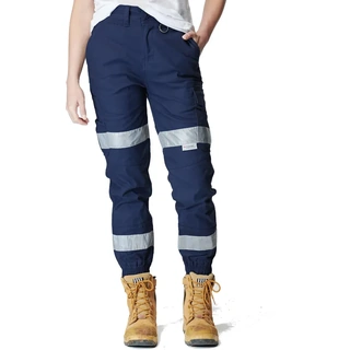 WORKWEAR, SAFETY & CORPORATE CLOTHING SPECIALISTS WOMENS REFLECTIVE CUFFED PANT
