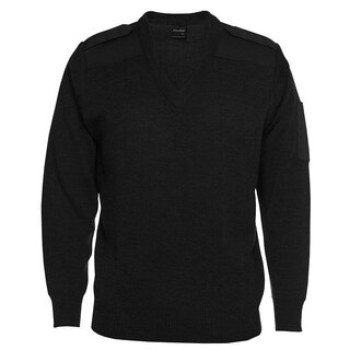 WORKWEAR, SAFETY & CORPORATE CLOTHING SPECIALISTS JB's Knitted Epaulette Jumper 