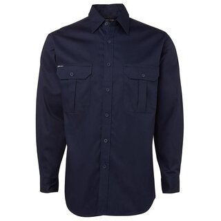 WORKWEAR, SAFETY & CORPORATE CLOTHING SPECIALISTS JB's Long Sleeve 190G Work Shirt
