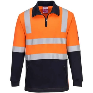 WORKWEAR, SAFETY & CORPORATE CLOTHING SPECIALISTS Flame Resistant Hi-Vis Brushed Fleece