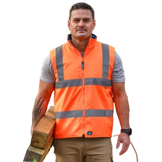 WORKWEAR, SAFETY & CORPORATE CLOTHING SPECIALISTS REVERSIBLE UTILITY VEST