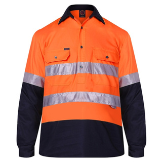 WORKWEAR, SAFETY & CORPORATE CLOTHING SPECIALISTS Closed Front 2 Tone with 3M 8910 Reflective Tape