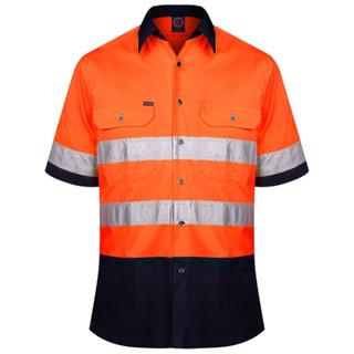 WORKWEAR, SAFETY & CORPORATE CLOTHING SPECIALISTS Vent S/S Shirt 3M Tape