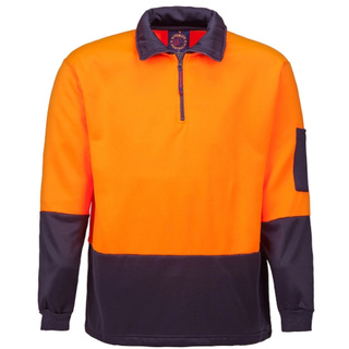 WORKWEAR, SAFETY & CORPORATE CLOTHING SPECIALISTS Half Zipper Fleece Pullover