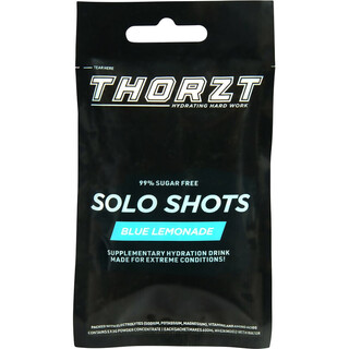 WORKWEAR, SAFETY & CORPORATE CLOTHING SPECIALISTS THORZT FIVE PACK SUGAR FREE SOLO SHOT BLUE LEMONADE - 5 SACHETS