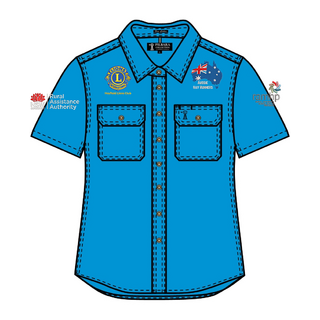 WORKWEAR, SAFETY & CORPORATE CLOTHING SPECIALISTS Women's Pilbara Open Front S/S Shirt