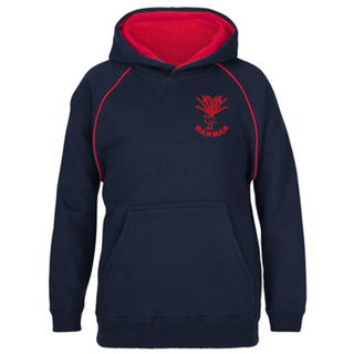 WORKWEAR, SAFETY & CORPORATE CLOTHING SPECIALISTS JB's CONTRAST FLEECY HOODIE - Kids