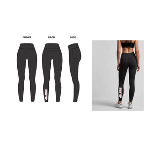 WORKWEAR, SAFETY & CORPORATE CLOTHING SPECIALISTS WOMENS ACTIVE LEGGINGS