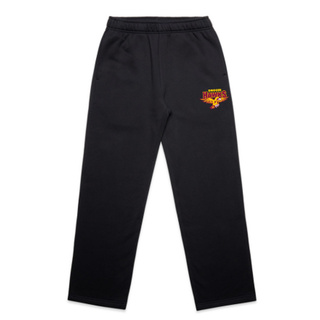 WORKWEAR, SAFETY & CORPORATE CLOTHING SPECIALISTS Womens Relax Cuffless Track Pants (Inc Embroidery Left Leg)
