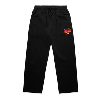 WORKWEAR, SAFETY & CORPORATE CLOTHING SPECIALISTS Mens Cuffless Track Pants (Inc Embroidery Left Leg)