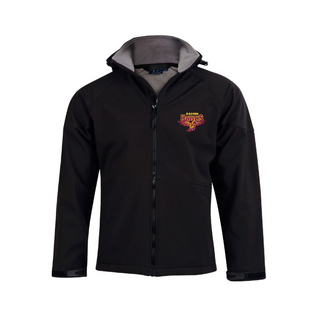 WORKWEAR, SAFETY & CORPORATE CLOTHING SPECIALISTS Men's Softshell Full Zip Hoodie (Inc Embroidery Logo)