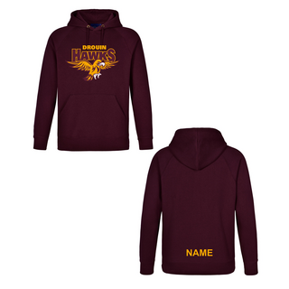 WORKWEAR, SAFETY & CORPORATE CLOTHING SPECIALISTS Men's Fleecy Hoodie (Inc Digital Print Logo)