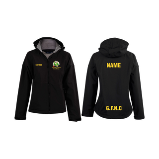 WORKWEAR, SAFETY & CORPORATE CLOTHING SPECIALISTS Ladies Softshell Full Zip Hoodie