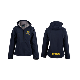 WORKWEAR, SAFETY & CORPORATE CLOTHING SPECIALISTS Ladies Softshell Full Zip Hoodie (Inc EMB Left Chest/Back)