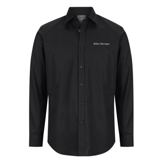 WORKWEAR, SAFETY & CORPORATE CLOTHING SPECIALISTS OLSEN - SLIM FIT COTTON STRETCH SHIRT