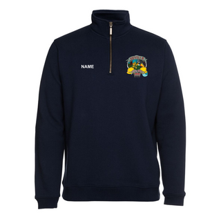 WORKWEAR, SAFETY & CORPORATE CLOTHING SPECIALISTS Colours of Cotton 1/2 Zip Brass Sweat