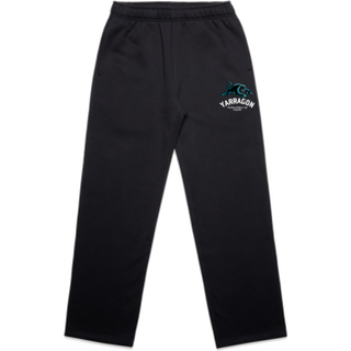 WORKWEAR, SAFETY & CORPORATE CLOTHING SPECIALISTS Wo's Relax Cuffless Track Pants (Inc DTF Left Leg)