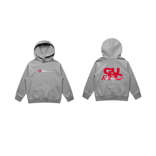 WORKWEAR, SAFETY & CORPORATE CLOTHING SPECIALISTS YOUTH RELAX HOOD (INC DTF PRINT CENTRE CHEST & BACK PRINT) - 3037 - Grey Marle - 10