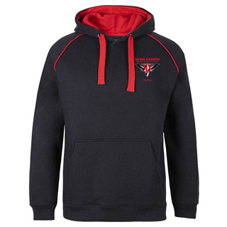 WORKWEAR, SAFETY & CORPORATE CLOTHING SPECIALISTS JB's CONTRAST FLEECY HOODIE