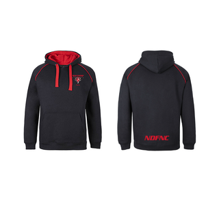 WORKWEAR, SAFETY & CORPORATE CLOTHING SPECIALISTS JB's CONTRAST FLEECY HOODIE