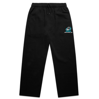 WORKWEAR, SAFETY & CORPORATE CLOTHING SPECIALISTS Mens Cuffless Track Pants (Inc DTF Left Leg)