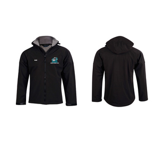 WORKWEAR, SAFETY & CORPORATE CLOTHING SPECIALISTS Men's Softshell Full Zip Hoodie (Inc Emb Left Chest)