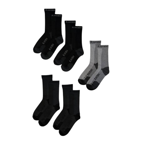WORKWEAR, SAFETY & CORPORATE CLOTHING SPECIALISTS Performance Crew Sock - 5 Pack