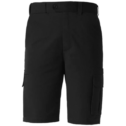 WORKWEAR, SAFETY & CORPORATE CLOTHING SPECIALISTS Mens Detroit Short Stout-Black-132S