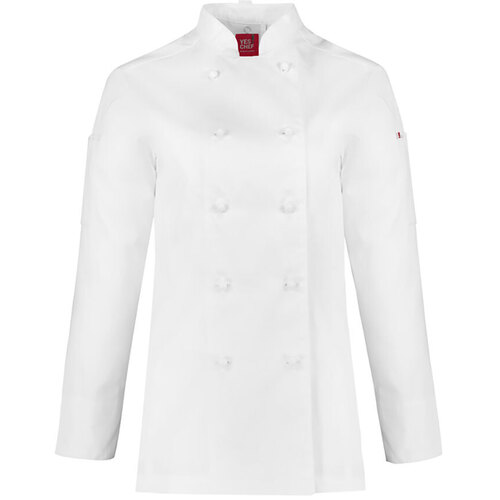 WORKWEAR, SAFETY & CORPORATE CLOTHING SPECIALISTS Al Dente Ladies Chef L/S Jacket