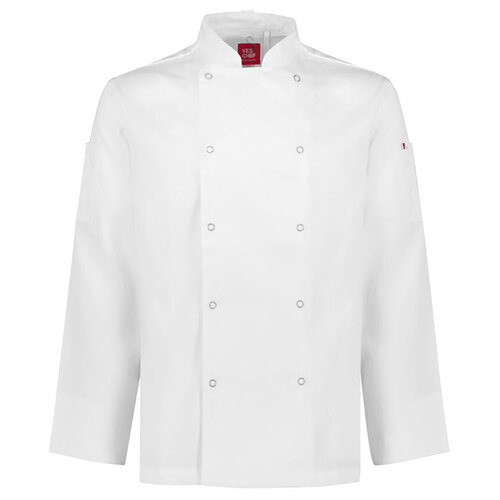 WORKWEAR, SAFETY & CORPORATE CLOTHING SPECIALISTS - Zest Mens L/S Chef Jacket