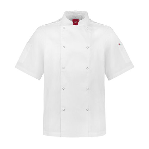 WORKWEAR, SAFETY & CORPORATE CLOTHING SPECIALISTS - Zest Mens S/S Chef Jacket