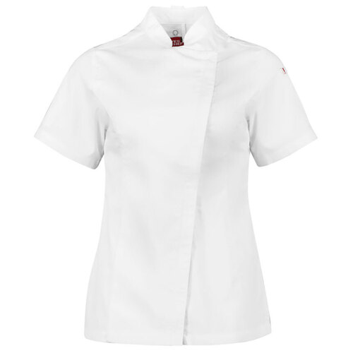 WORKWEAR, SAFETY & CORPORATE CLOTHING SPECIALISTS - Womens Alfresco Short Sleeve Chef Jacket