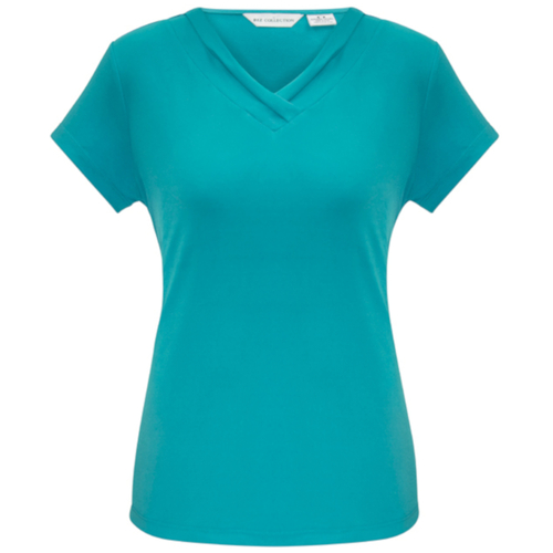WORKWEAR, SAFETY & CORPORATE CLOTHING SPECIALISTS Ladies Lana Short Sleeve Top