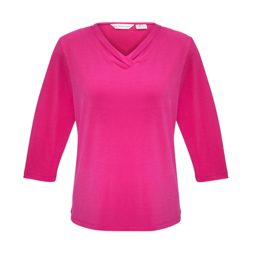WORKWEAR, SAFETY & CORPORATE CLOTHING SPECIALISTS Ladies Lana 3/4 Sleeve Top