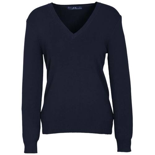WORKWEAR, SAFETY & CORPORATE CLOTHING SPECIALISTS Ladies V-Neck Pullover