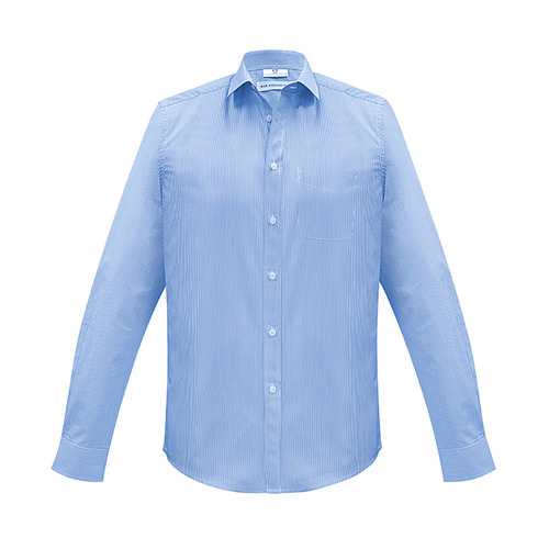 WORKWEAR, SAFETY & CORPORATE CLOTHING SPECIALISTS Mens Euro Long Sleeve Shirt
