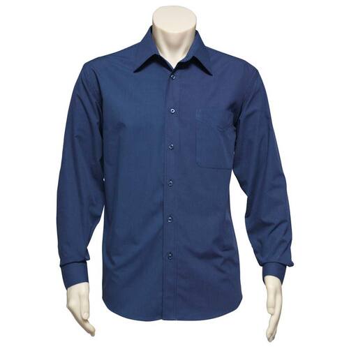 WORKWEAR, SAFETY & CORPORATE CLOTHING SPECIALISTS - L/S Mens Micro Chk Shirt