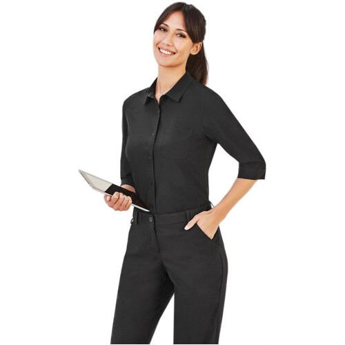 WORKWEAR, SAFETY & CORPORATE CLOTHING SPECIALISTS - Florence Womens Plain 3/4 Sleeve Shirt