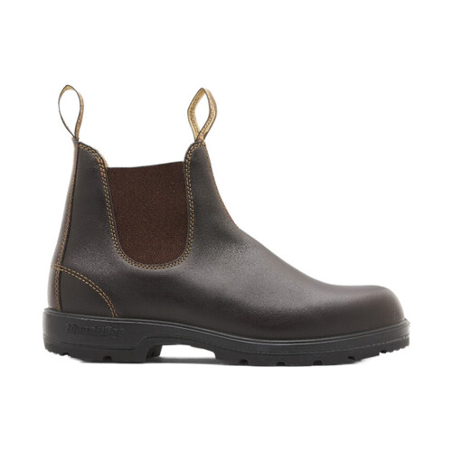 WORKWEAR, SAFETY & CORPORATE CLOTHING SPECIALISTS Walnut premium leather elastic side leather lined boot