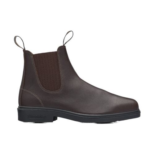 WORKWEAR, SAFETY & CORPORATE CLOTHING SPECIALISTS - Brown elastic side dress boot