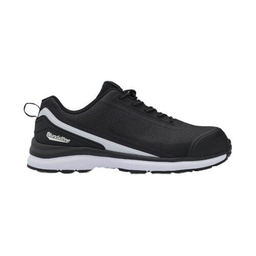 WORKWEAR, SAFETY & CORPORATE CLOTHING SPECIALISTS Black/white breathable nylon upper anti-static safety jogger