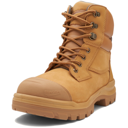 WORKWEAR, SAFETY & CORPORATE CLOTHING SPECIALISTS - RotoFlex Wheat water-resistant nubuck 150mm zip sided safety boot