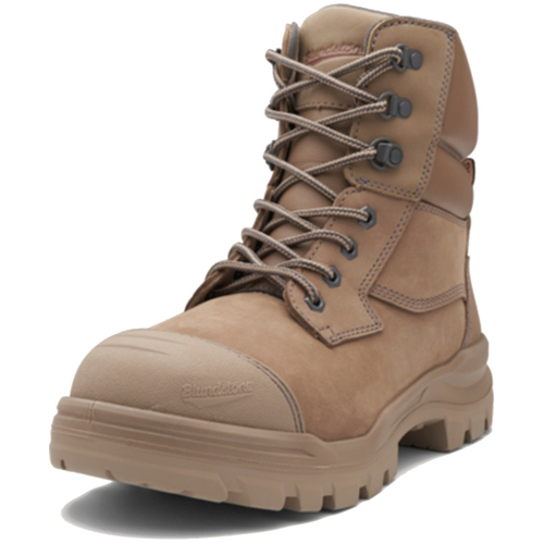 WORKWEAR, SAFETY & CORPORATE CLOTHING SPECIALISTS - RotoFlex Stone water-resistant nubuck 150mm zip sided safety boot