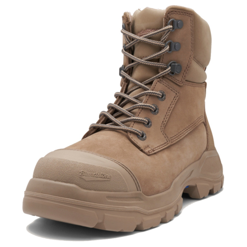 WORKWEAR, SAFETY & CORPORATE CLOTHING SPECIALISTS RotoFlex Stone water-resistant nubuck 150mm zip sided safety boot