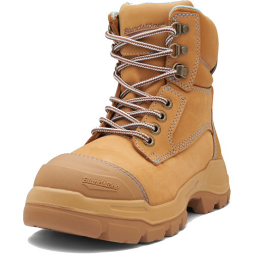 WORKWEAR, SAFETY & CORPORATE CLOTHING SPECIALISTS RotoFlex Wheat water-resistant nubuck 150mm zip sided women's safety boot