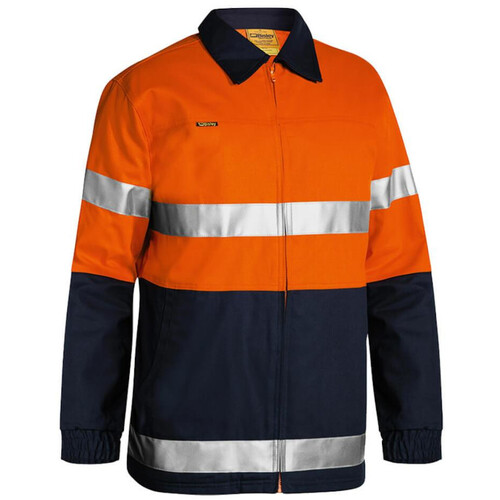 WORKWEAR, SAFETY & CORPORATE CLOTHING SPECIALISTS - 3M TAPED HI VIS DRILL JACKET