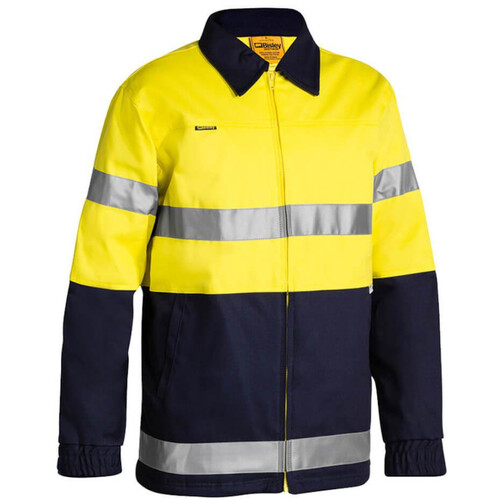 WORKWEAR, SAFETY & CORPORATE CLOTHING SPECIALISTS 3M TAPED HI VIS DRILL JACKET