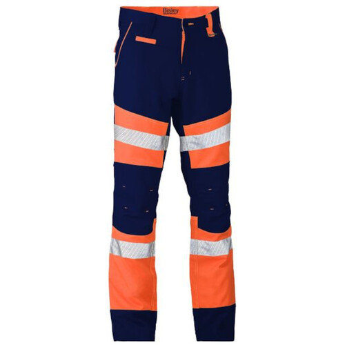 WORKWEAR, SAFETY & CORPORATE CLOTHING SPECIALISTS - TAPED BIOMOTION TWO TONE PANTS