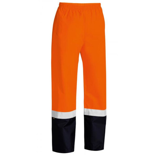 WORKWEAR, SAFETY & CORPORATE CLOTHING SPECIALISTS - TAPED HI VIS RAIN SHELL PANT